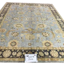 Оригинальная экспорта турецкие ковры ручной работы oushak победит Чистая шерсть ковер XY6-96 9x12gc158zieyg14