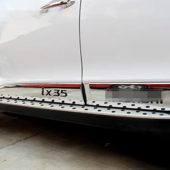 

Car styling ABS Chrome body side moldings side door decoration For Hyundai ix35