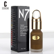 1 шт./лот воды туман пигмент для бровей туман брови специальный цвет молочный 5 видов цветов импорт Метеор Пигмент 10 мл