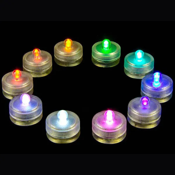 100 шт/партия цветные светодиодные свечи свет подвесной бумажный фонарик огни аккумуляторные фонари для украшения свадебной вечеринки