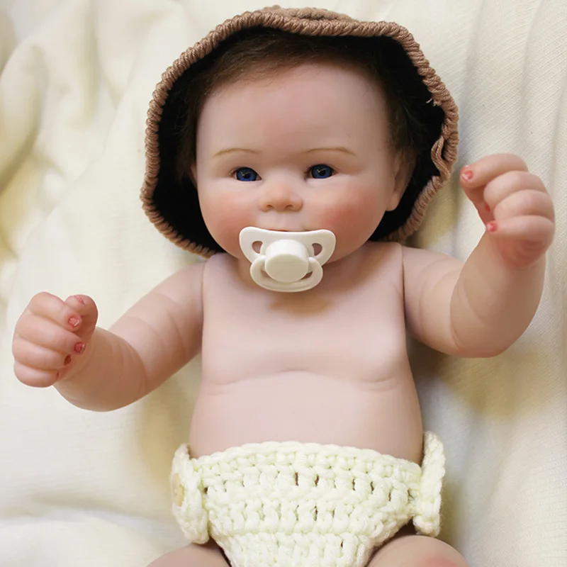 Маленький мальчик Doll 20 дюймов полный vinly прелестный ребенок реборн силиконовая