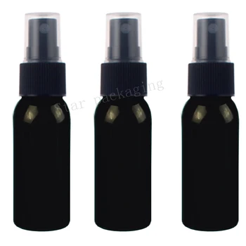 

50X30ml Travel Plastic Perfume Atomizer Empty black Spray black Bottle Portable Refillable Mist Sprayer Atomizers Containers