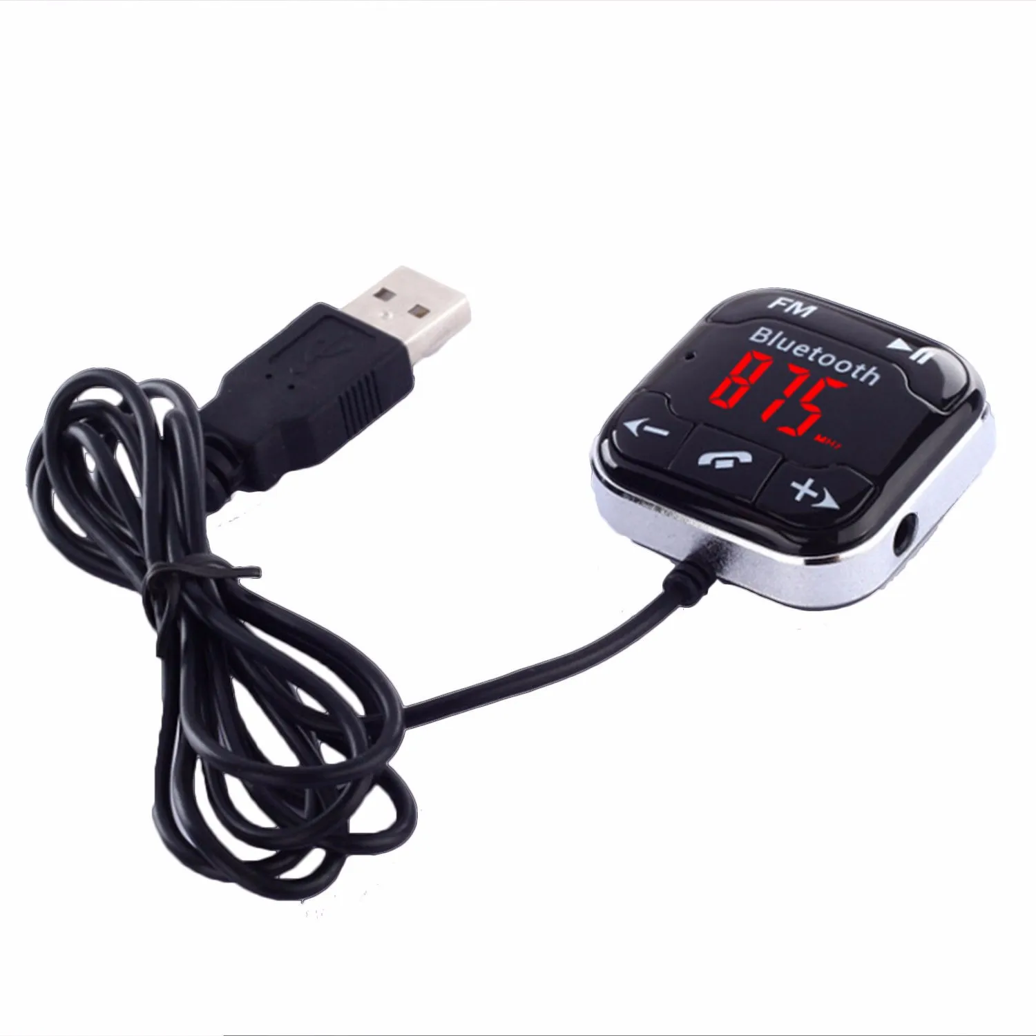 Авто Mp3 USB Беспроводной FM передатчик SD Поддержка TF карты ЖК-дисплей Дисплей в машину с USB, туманный распылитель, Зарядное устройство для iPhone# M5 - Название цвета: Red