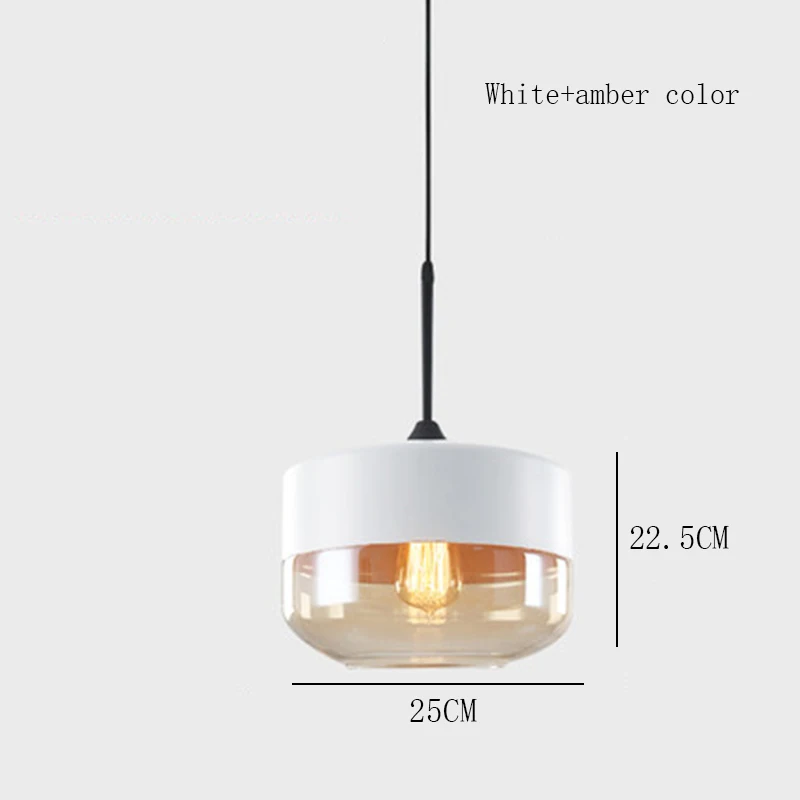 Скандинавский модный светодиодный подвесной светильник, стеклянная Подвесная лампа, настольная лампа для бара, гостиной, ресторана, Подвесная лампа, Кухонные светильники - Цвет корпуса: B 5