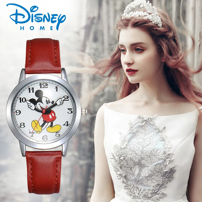 Prix pour Disney montre hommes mickey mouse femmes montres de mode top marque montre-bracelet relogio feminino casual quartz bracelet en cuir montres Prix pour Disney montre hommes mickey mouse femmes montres de mode top marque montre-bracelet relogio feminino casual quartz bracelet en cuir montres