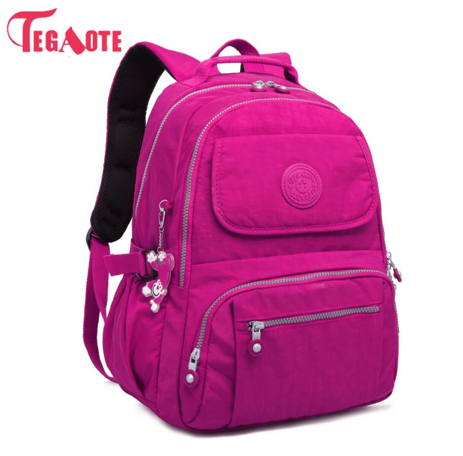 TEGAOTE Модный женский рюкзак высокого качества, Молодежные школьные рюкзаки для девочек-подростков, женская сумка через плечо, рюкзак mochila Sac A