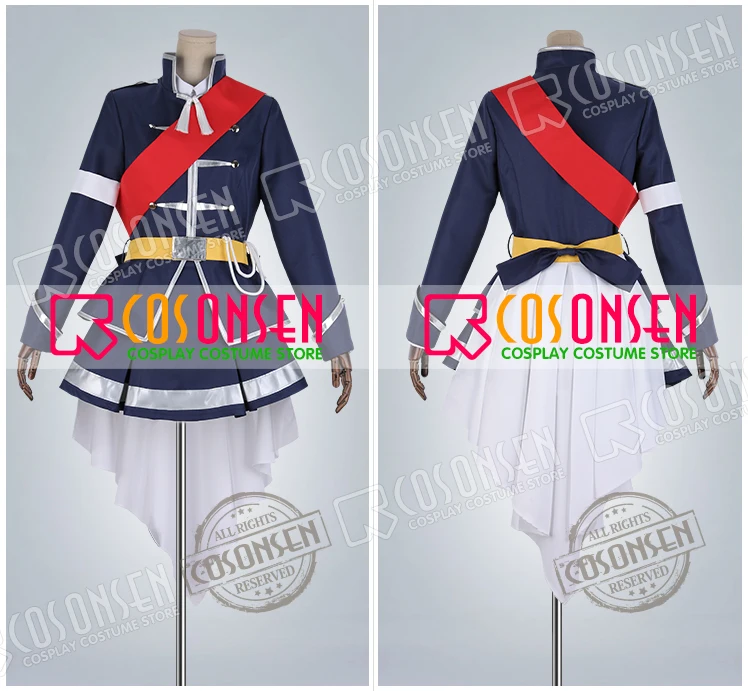 Shoujo Kageki Revue Starlight Claudine Saijo униформа косплей костюм новый полный комплект все