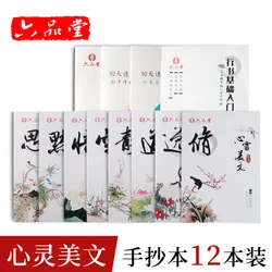 Cahier de calligraphie chinoise pour adultes, cahier d'exercices de calligraphie, livre de pratique, pièces/ensemble 