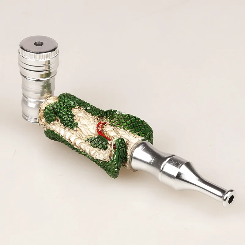 Herb Weed Pipes Kaloud Metal Pipas Tobacco Cigarette Filter Holder