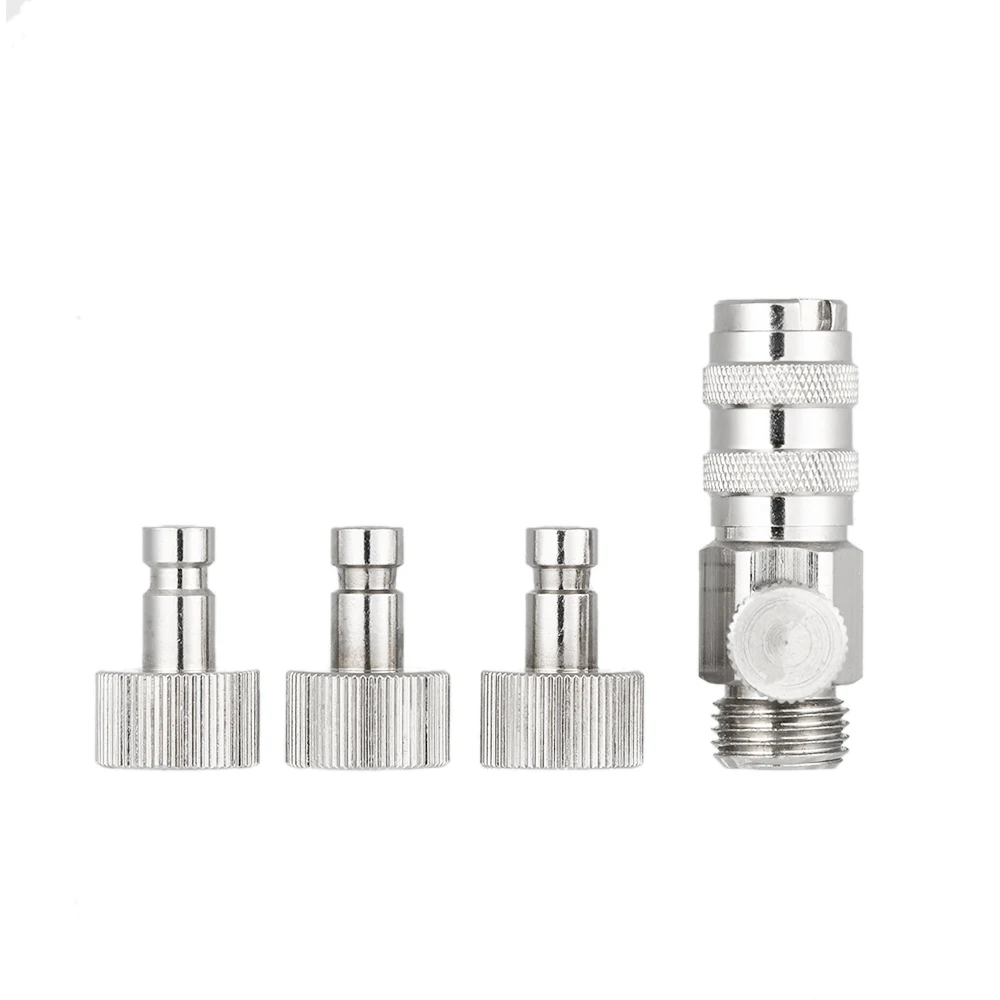 

Professional Airbrush Accessories Air Brush Quick Release Plug Coupling Disconnect Coupler W/ Adjustment Control Valve