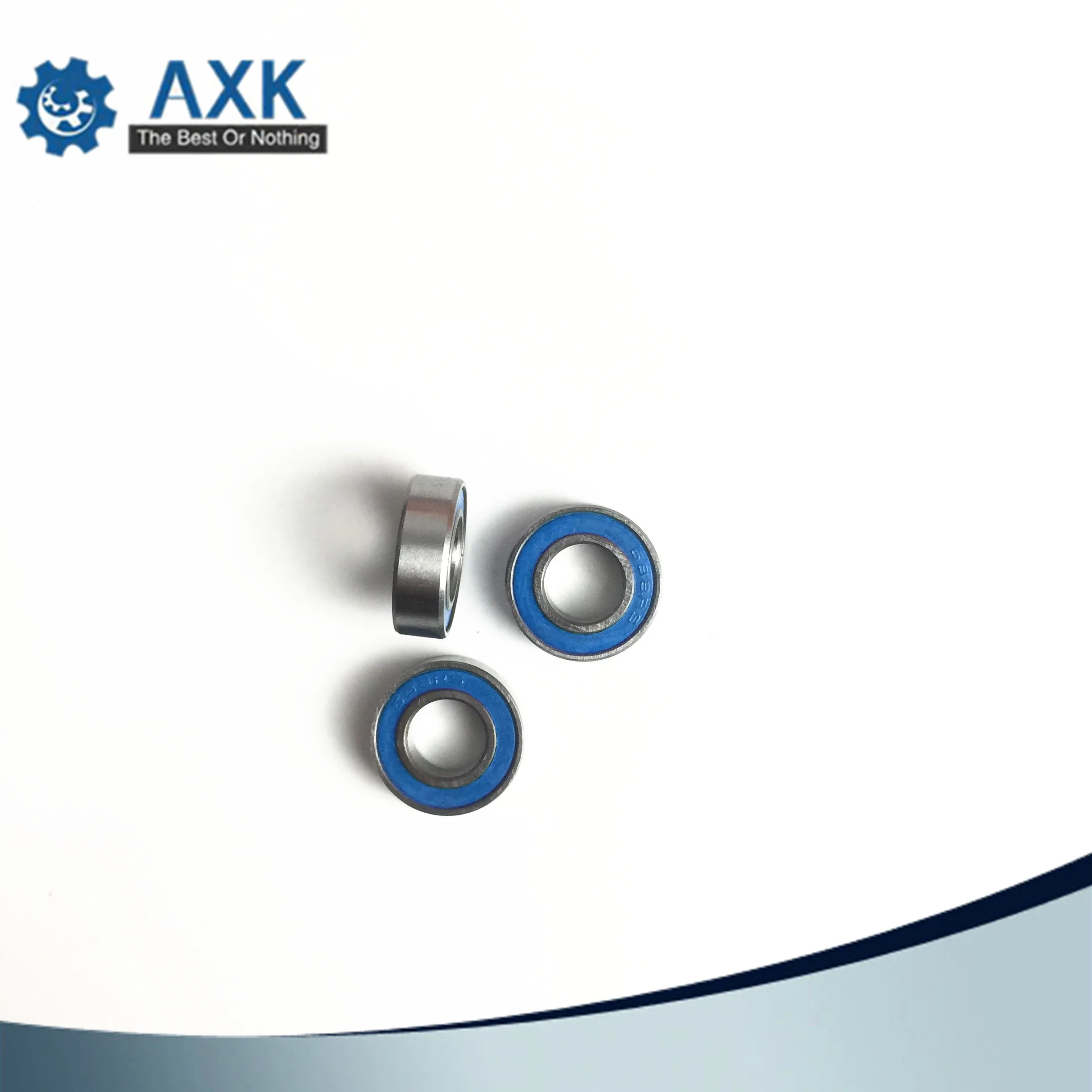 MR128RS Миниатюрные шарикоподшипники 10 шт. 8*12*3 5 мм для ABEC 3 MR128 2RS с синей герметичной