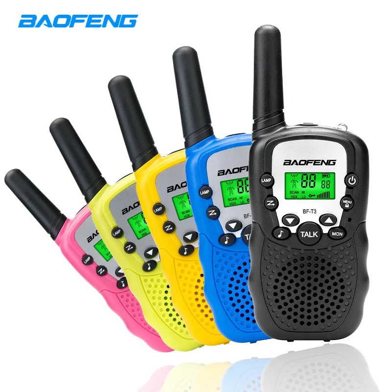 2pcs baofeng walkie talkie mini radio bf-t3 2w uhf 462-467 mhz two way radio convenience children's radio Christmas gift 2pcs baofeng walkie talkie mini radio bf-t3 2w uhf 462-467 mhz two way radio convenience children's radio Christmas gift