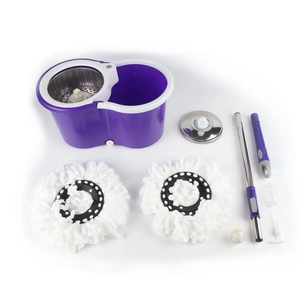 1PC 360 Degree Rotating Microfiber Mop Head Kitchen Bathroom Cleaning Spinning Magic Mop Head