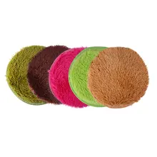 Круглый коврик для коврик в гостиную ковер плюшевый коврик для йоги Мульти использовать Домашнее полотенце