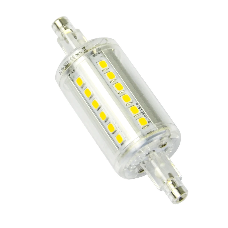 Новый R7S светодиодный светильник 5W 10W SMD 2835 78 мм 118 лампочка AC90 260V заменить