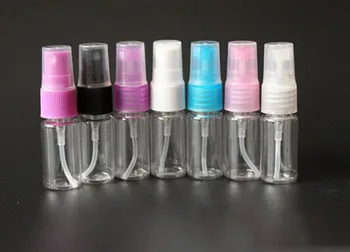 

Transparent Plastic 10ml Travel liquid Fine mist Perfume Atomizer Refillable Spray Clear Empty Bottle 1000pcs/lot Wholesale