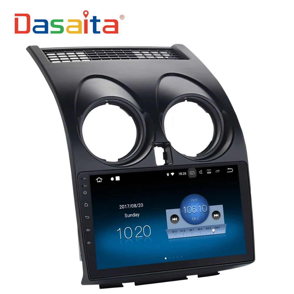 

1din Car GPS Radio Android 8.1 for Nissan Qashqai Stereo 2008 2009 2010 2011 2012 2013 2014 with 9" Touch Screen RCA Output