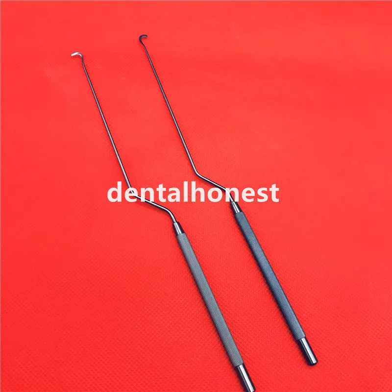 

Hot Sale Titanium Yasargil Micro Raspatory Downwards /upwards Hook Round handle surgical instruments