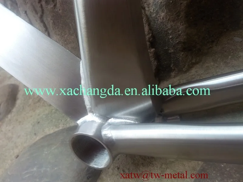 Perfect xacd made titanium TT bike frame 700C titanium titanium Triathlon bike frame 5