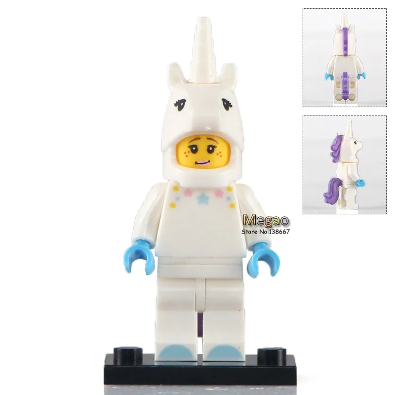 

Building Blocks Single Sale PG1033 Unicorn Girl Inhumans Royal Family Bricks Kids DIY Toys Educational Children Gift PG8061