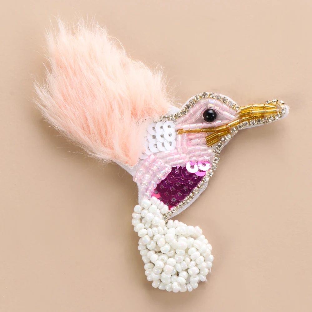 

2019new 1pc Swan Birds Applique Embroidery Sequin Patch For Clothing Clothes Sew-On Iron-On Sewing Sticker Clothes Decoration
