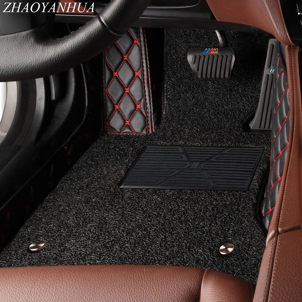 ZHAOYANHUA Car floor mats for Honda Civic 8th 9th 10th generation 5D
