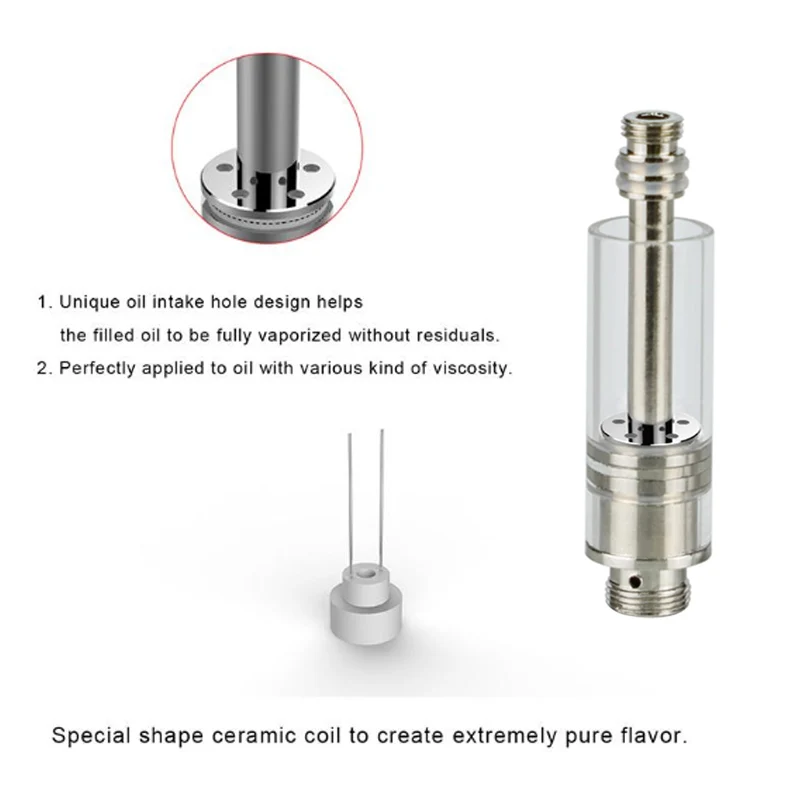 Mjtech New Design thick oil Atomizer A10 Vape Cartridge 510 Thread Ceramic Coil Oil Cartridge Ceramic Tip Smoking Glass Tank Mjtech New Design thick oil Atomizer A10 Vape Cartridge 510 Thread Ceramic Coil Oil Cartridge Ceramic Tip Smoking Glass Tank