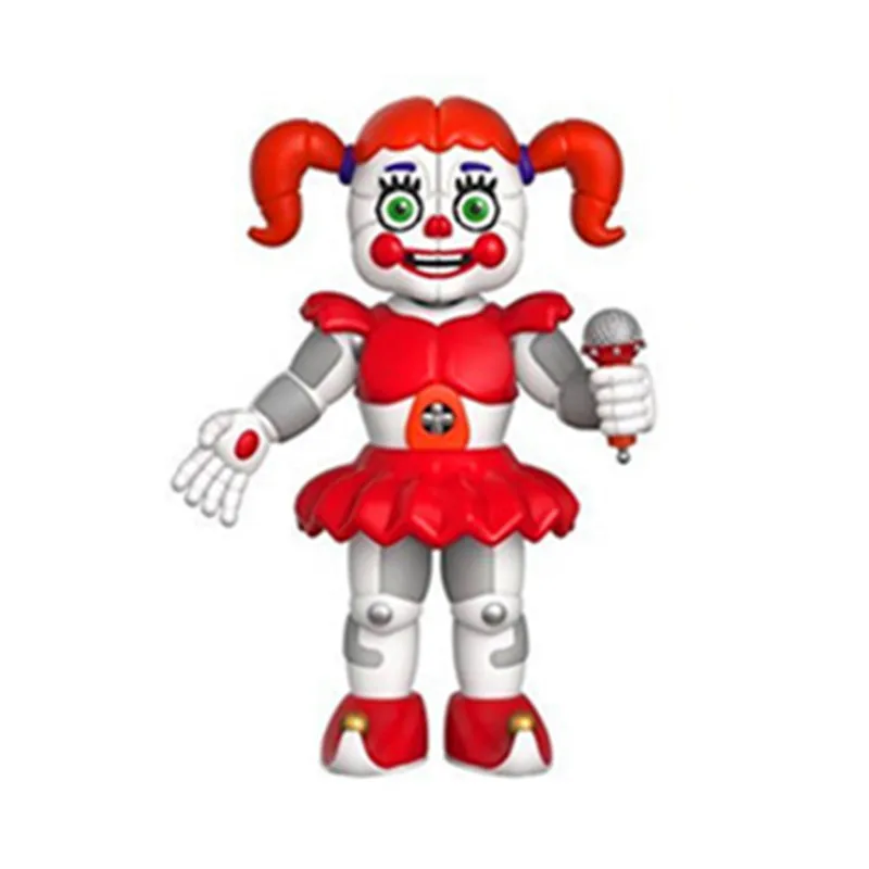 4 шт./компл. FNAF Five Nights At Freddy's Sister Location toys Bonnie Foxy Fazbear Bear ПВХ фигурка Модель Кукла