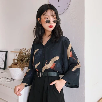 

Cheap wholesale 2018 new summer Hot selling women's fashion casual chiffon shirt L370