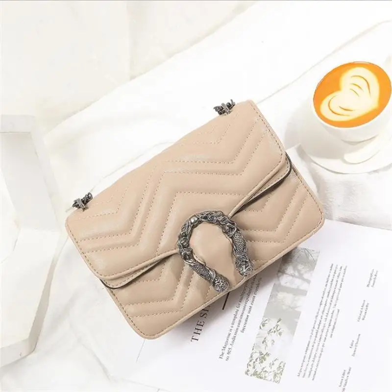 Del Rosa rosso Il Di Progettista Femme Delle Main cachi Per colore Casual Signore Donne Borse Spalla In Lusso Nero Le 2018 Catena Tracolla Sac A Shopping Pelle qwW4YC