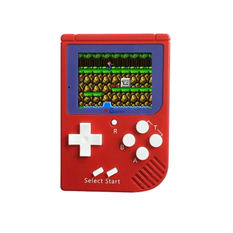 Coolbaby Rs-6 портативная ретро мини портативная игровая консоль встроенный 129 классические игры 8 бит 2,5 дюйма цветной ЖК-плеер