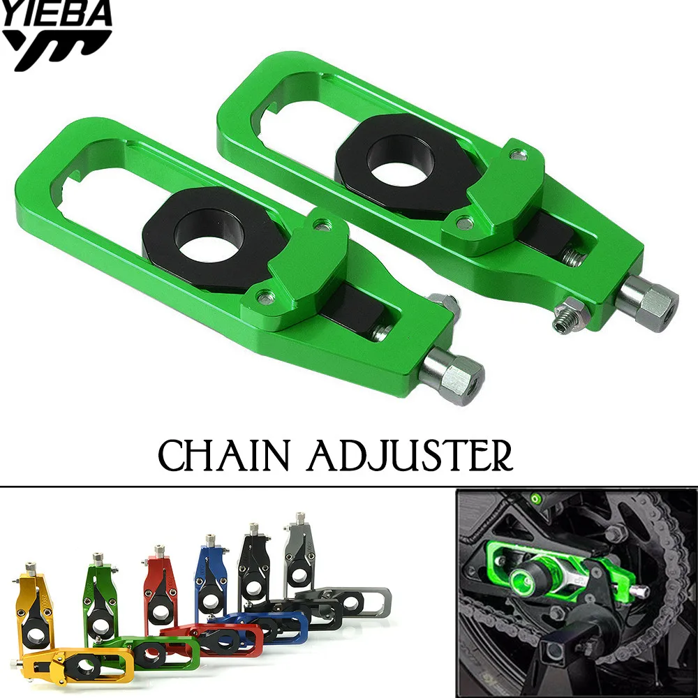 

FOR Z900 Motorbike Motorcycle 6colors Turnbuckles Chain Lightech Tensioners Catena Chain Adjusters For KAWASAKI Z900 Z 900 2017