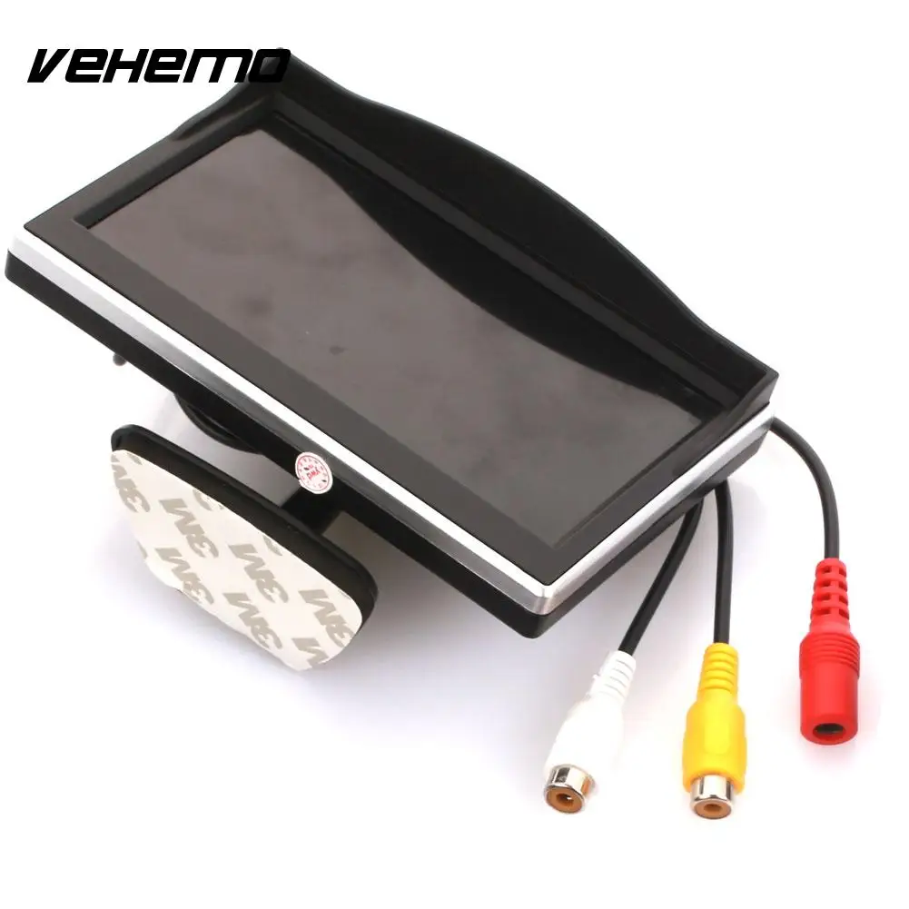 Vehemo с Камера автомобиля ЖК дисплей монитор Регистраторы автомобилей TFT Displayer