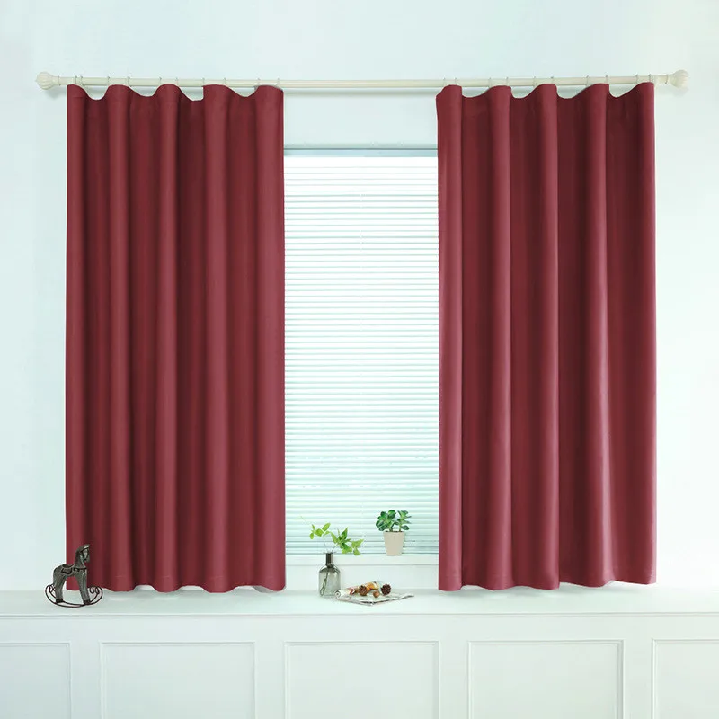 short window curtains for bedroom