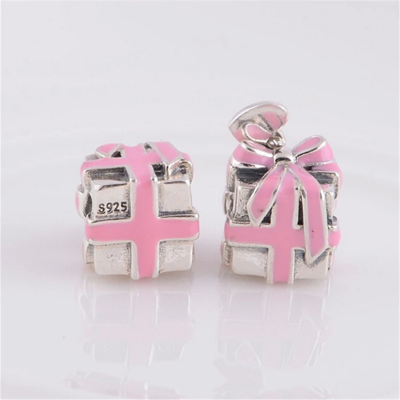 charm pandora pacchetto regalo rosa charm pandora pacchetto regalo rosa