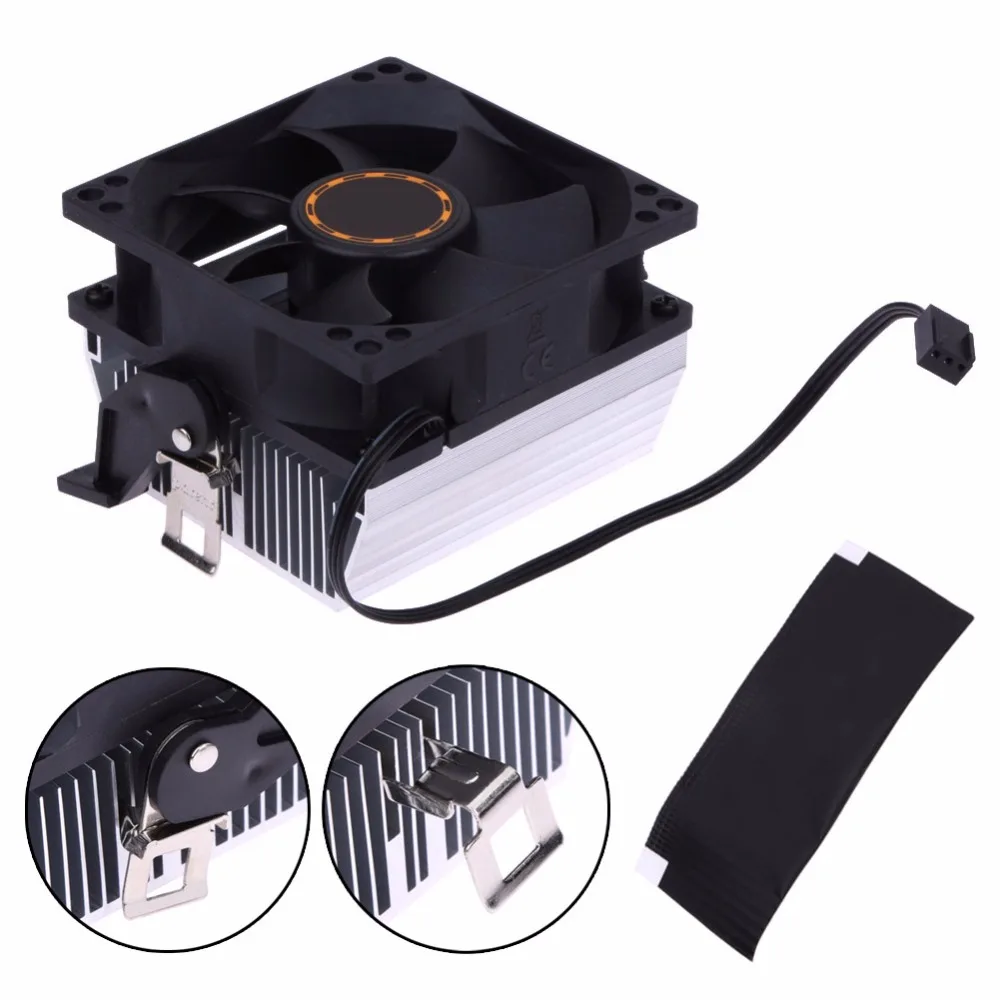 Computer-CPU-Cooler-Heatsink-Radiator-Processor-Cooling-Fan-30mm-7-Blades-8cm-Ventilador-for-AMD754-939