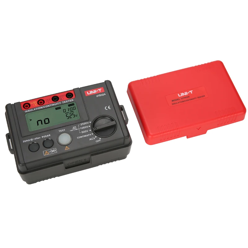 Verificador da isolação de UNI T ut502a; megohmmeter de 2500 v digitas