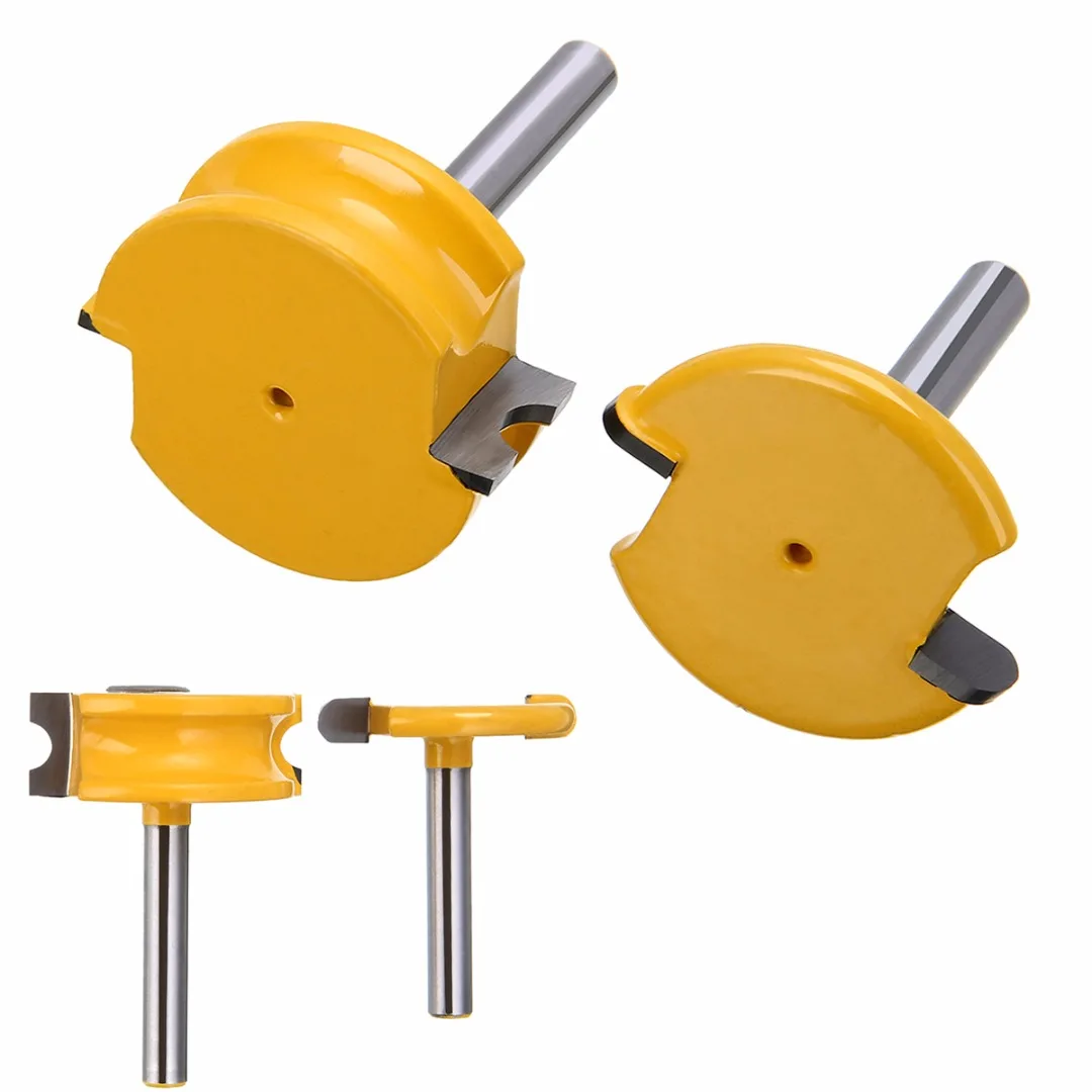 Buy 2pcs Canoe Flute and Bead Router Bit 1/4" Shank 1/