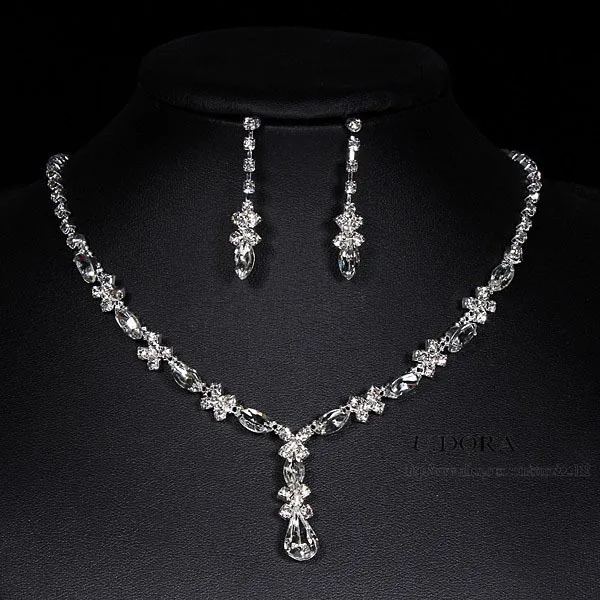 2015 Wholesale Gold Plated Bridal Wedding Jewelry Setin Jewelry Sets
