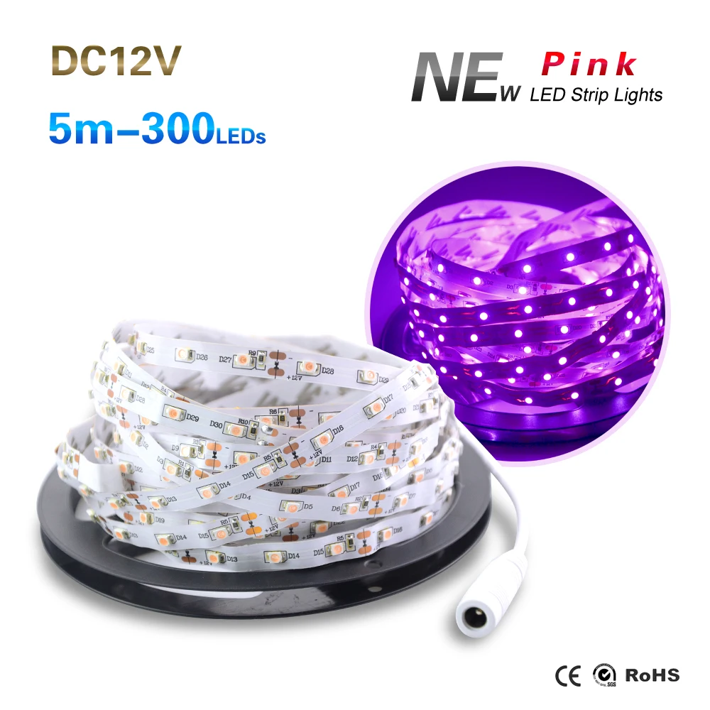 Светодиодная лента 5 метров 300 светодиодов светильник 3528 SMD 60 светодиодов/м не