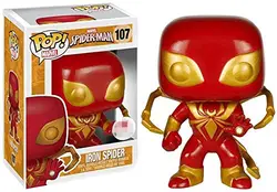 Эксклюзивный официальный Funko pop Marvel: Человек-паук-Железный Паук Виниловая фигурка Коллекционная модель игрушки с оригинальной коробкой