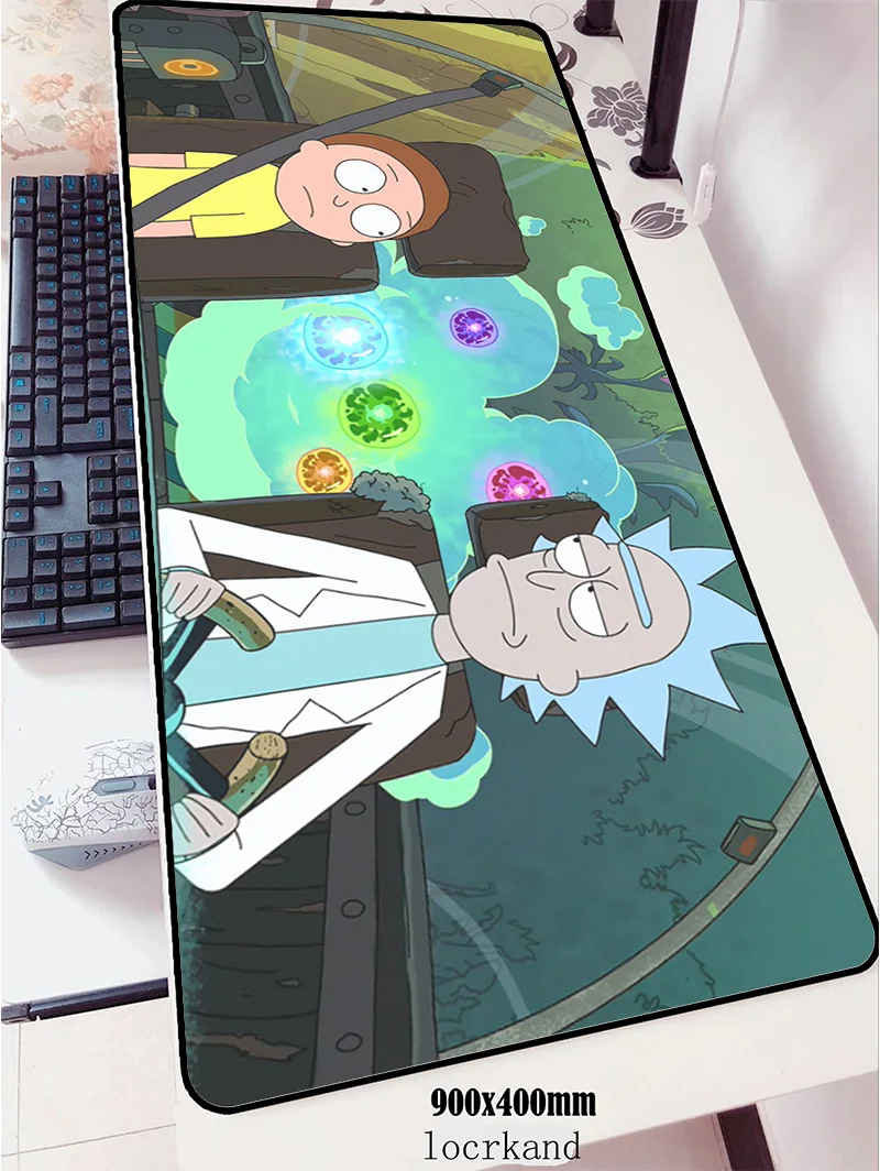 Rick And Morty mouse pads Aestheticism 900x400x3mm pad mouse notbook