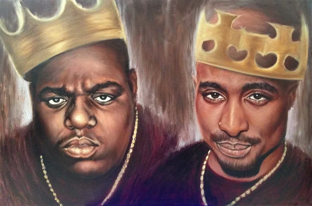 Online Buy Wholesale tupac painting from China tupac painting