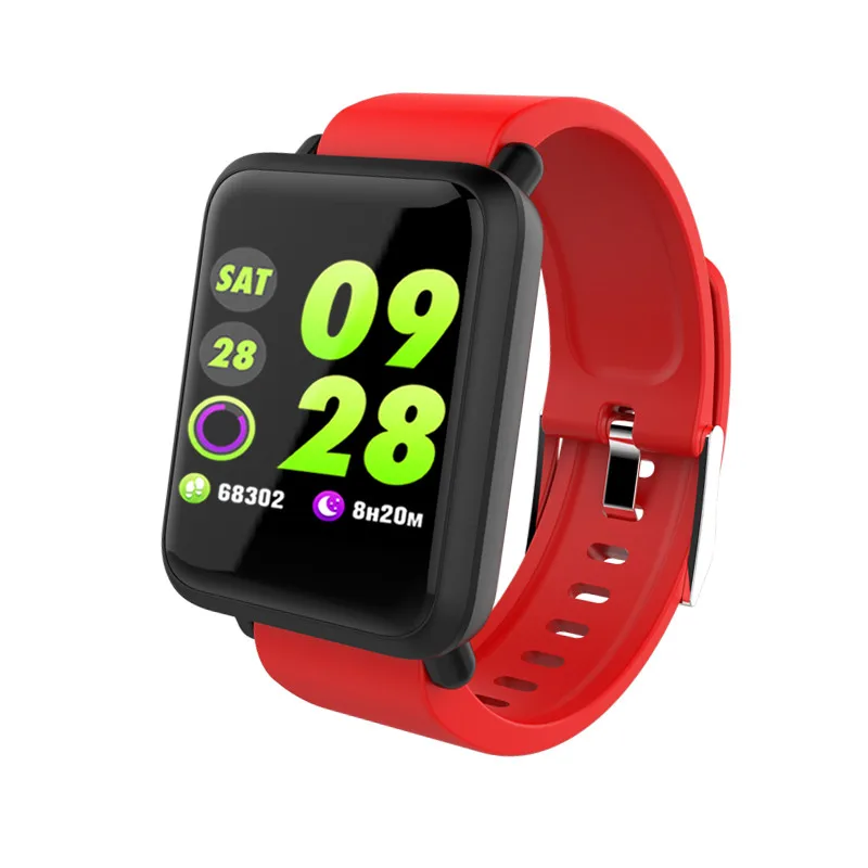 

M28 Smart Watch 1.3" Color Screen Heart Rate Blood Pressure Monitor Multi Sport Mode Tracker Smartwatch for Apple iphone xiaomi