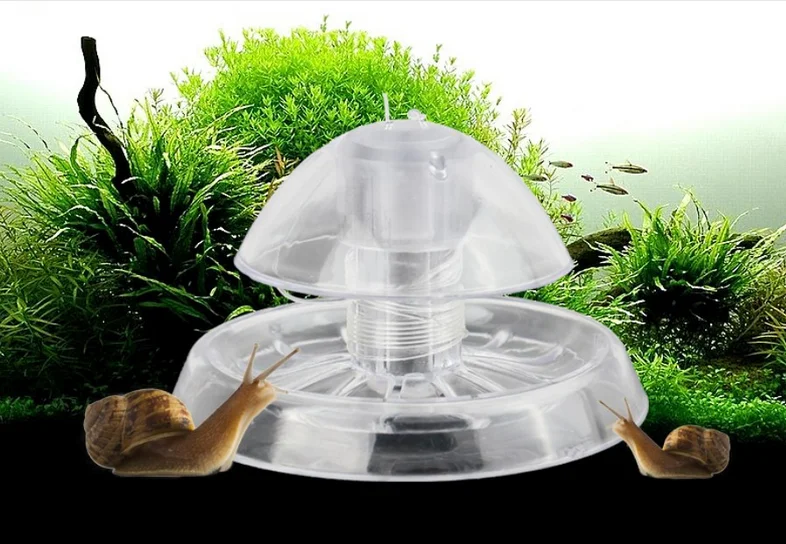 Snail Trap Catcher Plastic Fish Plant Tank Aquarium Planarian Vivarium