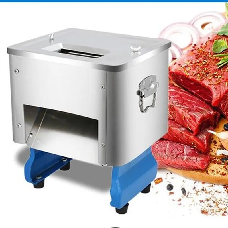 220V Commercial Electric Stainless Steel Full automatic Meat Slicer