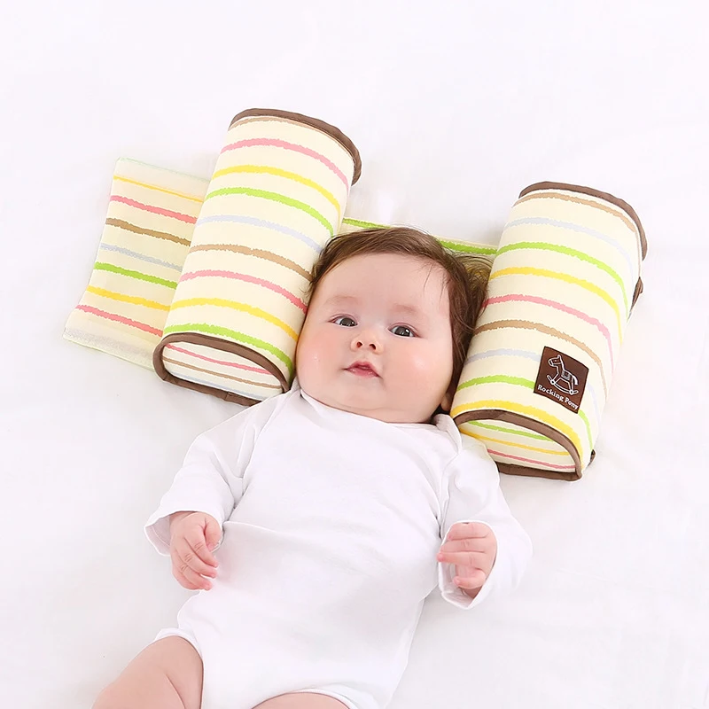 Concave Baby Head Positioner Support Pillow Sleep Anti Roll Nursing Neck Protection Room Decoration | Мать и ребенок