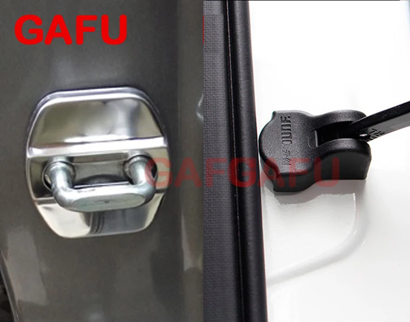 3D замок двери из нержавеющей стали с пряжкой Защитная крышка отделка водонепроницаемый протектор для Nissan Qashqai автомобильные аксессуары