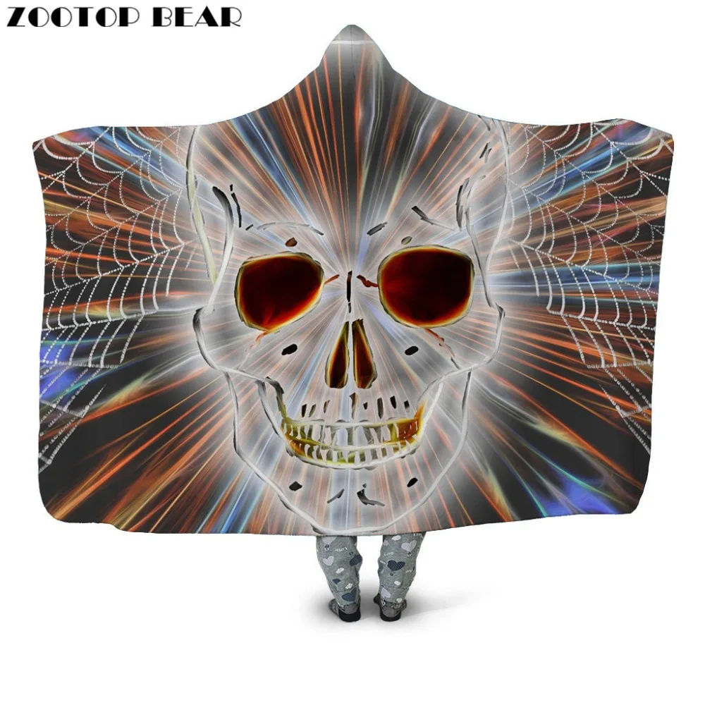 الجمجمة أزياء مقنعين بطانية لحاف مكتب أريكة الفراش قابل للغسل معطف الكبار لبس الحيوان 3D طباعة سفر طائرة معاطف الجمجمة أزياء مقنعين بطانية لحاف مكتب أريكة الفراش قابل للغسل معطف الكبار لبس الحيوان 3D طباعة سفر طائرة معاطف