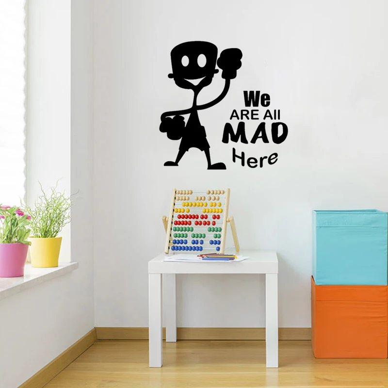 Creative Conversation Wall Sticker Children's room Art Applique Living